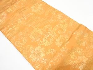 花唐草模様織り出し　名古屋帯